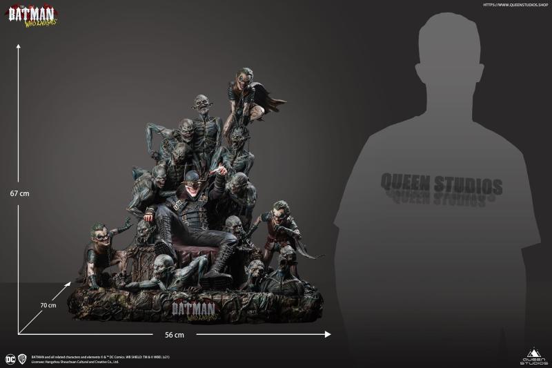 Queen Studios DC【大笑蝙蝠俠】The Batman Who Laughs 1/4 比例全身雕像 情報公開！