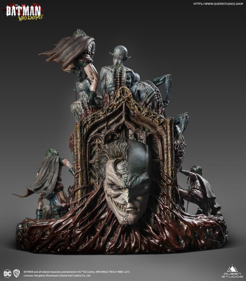Queen Studios DC【大笑蝙蝠俠】The Batman Who Laughs 1/4 比例全身雕像 情報公開！