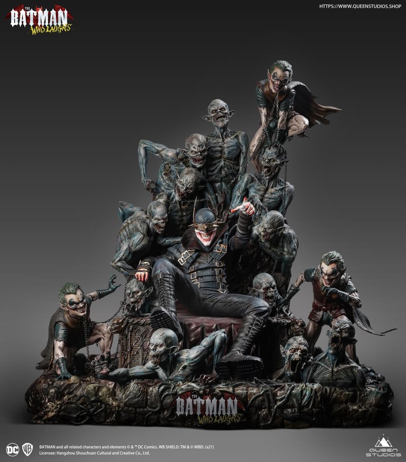 Queen Studios DC【大笑蝙蝠俠】The Batman Who Laughs 1/4 比例全身雕像 情報公開！