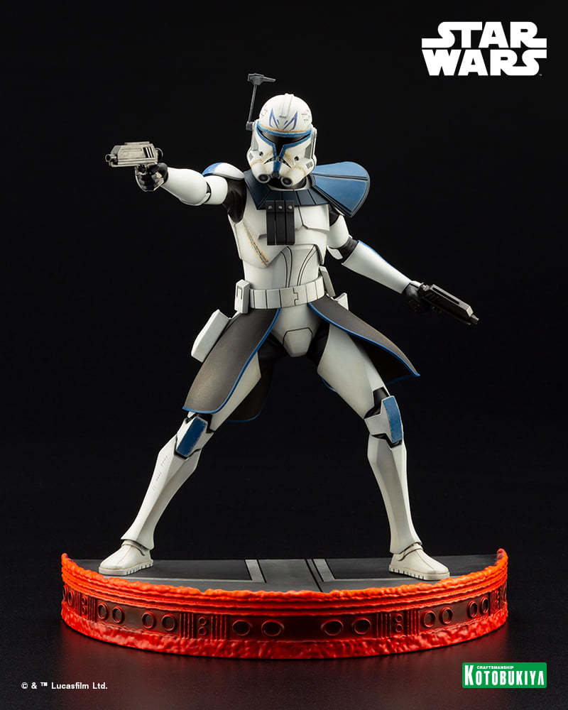 壽屋 ARTFX 系列《星際大戰》雷克斯上尉 複製人之戰版 1/7 比例PVC塗裝完成品