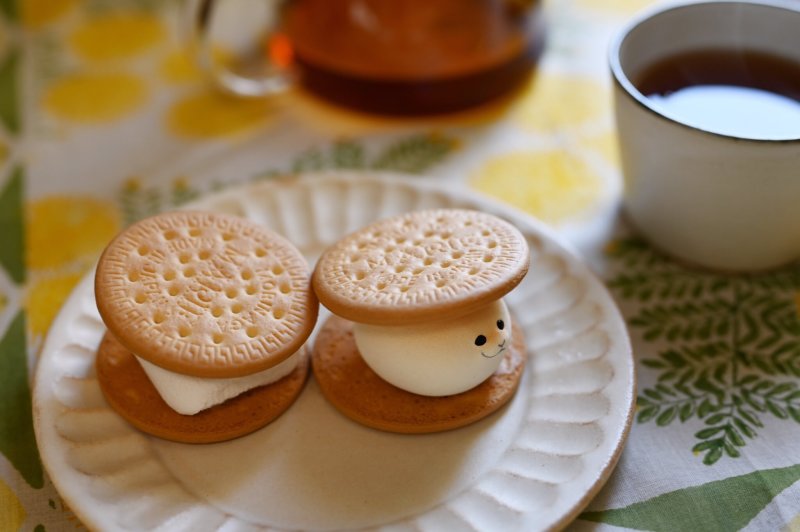 STASTO Animal Attraction 系列「擬態食物的動物」轉蛋 軟萌小海豹化身棉花糖夾心餅~