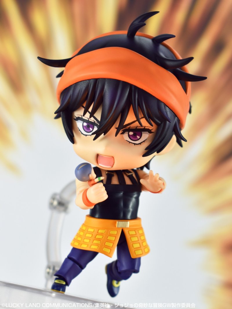 Volare via！黏土人《JOJO的奇妙冒險 黃金之風》納蘭迦·吉爾各 可動人偶