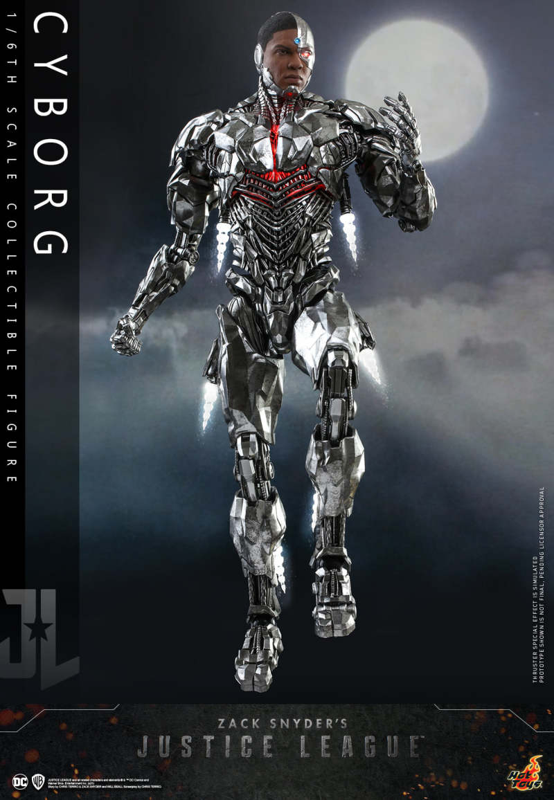 Hot Toys - TMS057 -《查克·史奈德之正義聯盟》鋼骨（Cyborg）1/6 比例 