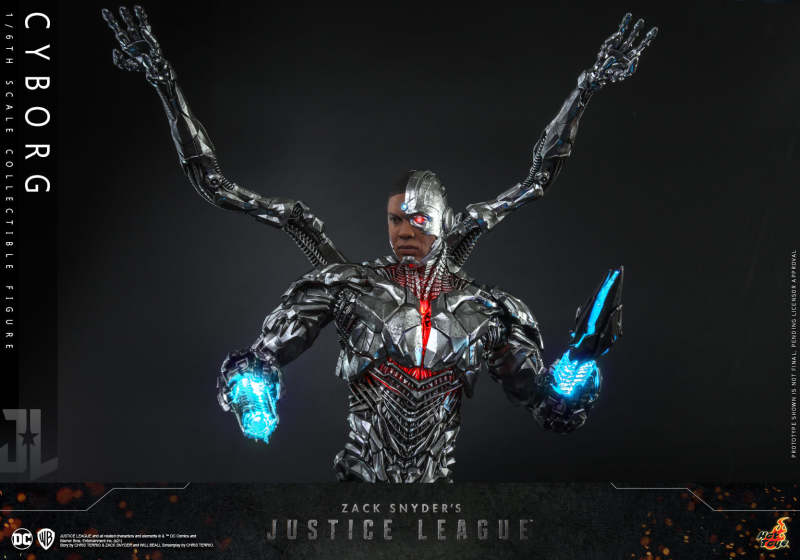 Hot Toys - TMS057 -《查克·史奈德之正義聯盟》鋼骨（Cyborg）1/6 比例收藏級人偶 情報公開！