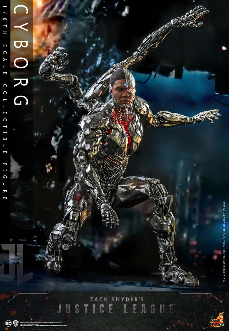 Hot Toys - TMS057 -《查克·史奈德之正義聯盟》鋼骨（Cyborg）1/6 比例收藏級人偶 情報公開！