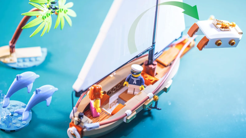 LEGO 40487 Ideas 系列【帆船冒險】Sailboat Adventure 滿額禮盒組情報公開！