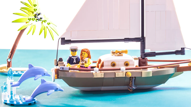 LEGO 40487 Ideas 系列【帆船冒險】Sailboat Adventure 滿額禮盒組情報公開！