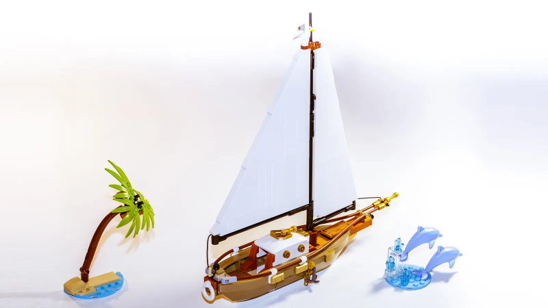 LEGO 40487 Ideas 系列【帆船冒險】Sailboat Adventure 滿額禮盒組情報公開！