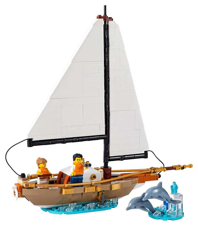 LEGO 40487 Ideas 系列【帆船冒險】Sailboat Adventure 滿額禮盒組情報公開！