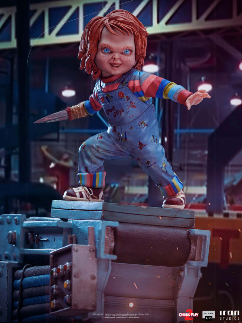 Iron Studios Art Scale《異靈七殺》恰吉（Chucky）1/10 比例全身雕像 看這架勢，難道是百年難得一見的練武奇才！？