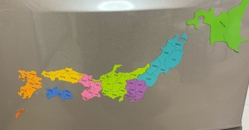 把日本地圖「重新變強」！高手排出「昆卡獵龍」大變身...埼玉縣成唯一沒用碎塊