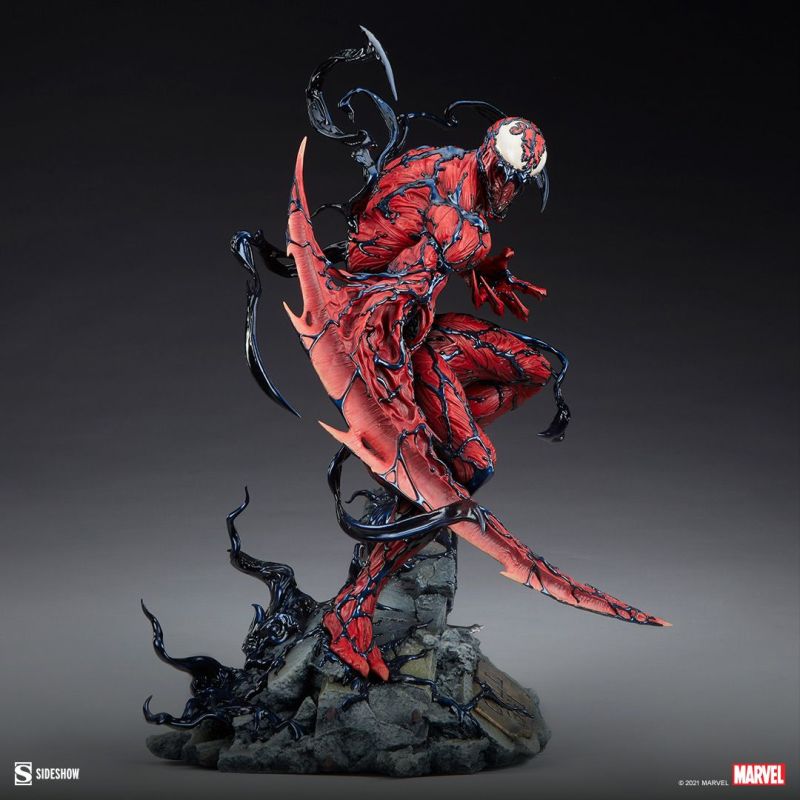 Sideshow Collectibles MARVEL【屠殺】Carnage 全身雕像 情報公開 化為巨大鐮刀的右臂極具威懾力！