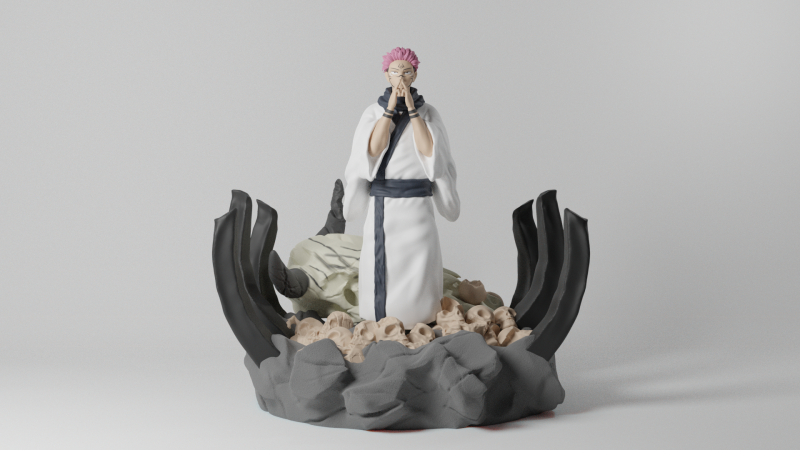 領域展開！3D列印兩面宿儺！