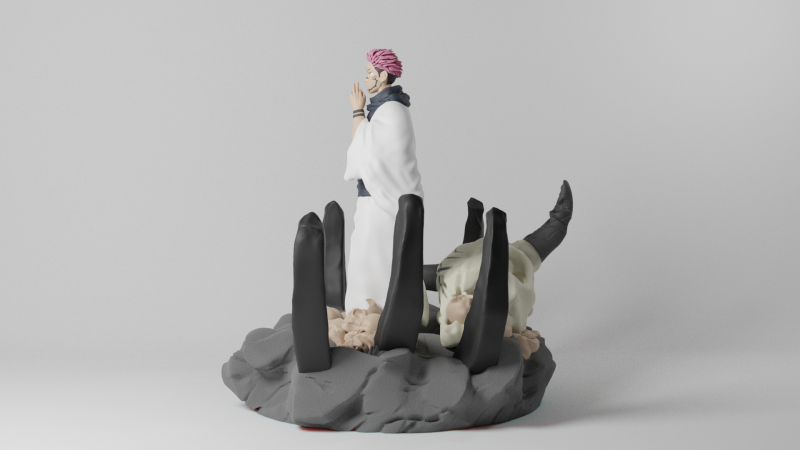 領域展開！3D列印兩面宿儺！