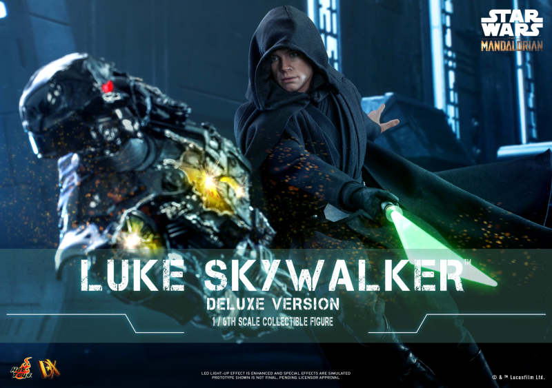 Hot Toys《曼達洛人》路克·天行者（Luke Skywalker）1/6 比例收藏級人偶 DX版