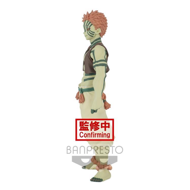 BANPRESTO 景品《鬼滅之刃》鬼之裝 伍之型：鬼舞辻無慘女裝版／猗窩座（泛黃配色）
