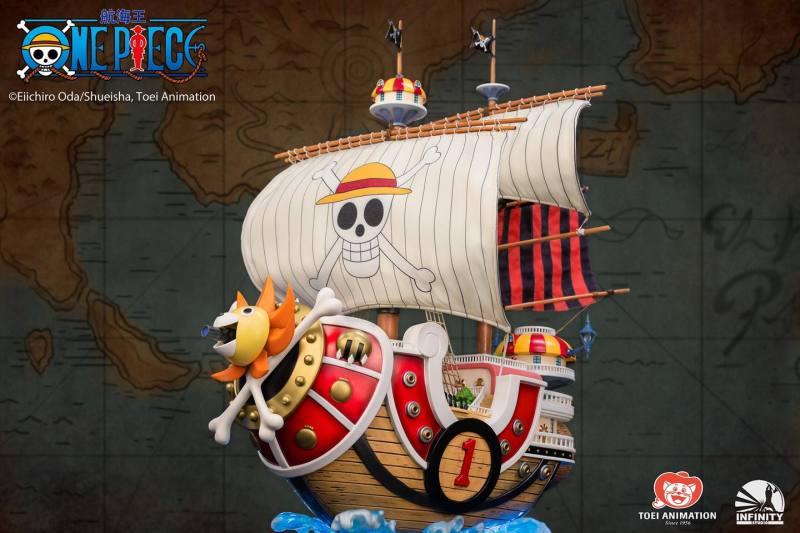 Infinity Studio《航海王》千陽號（Thousand Sunny）雕像 情報公開 船頭船尾可發光、還能利用替換件再現獅吼砲發射！