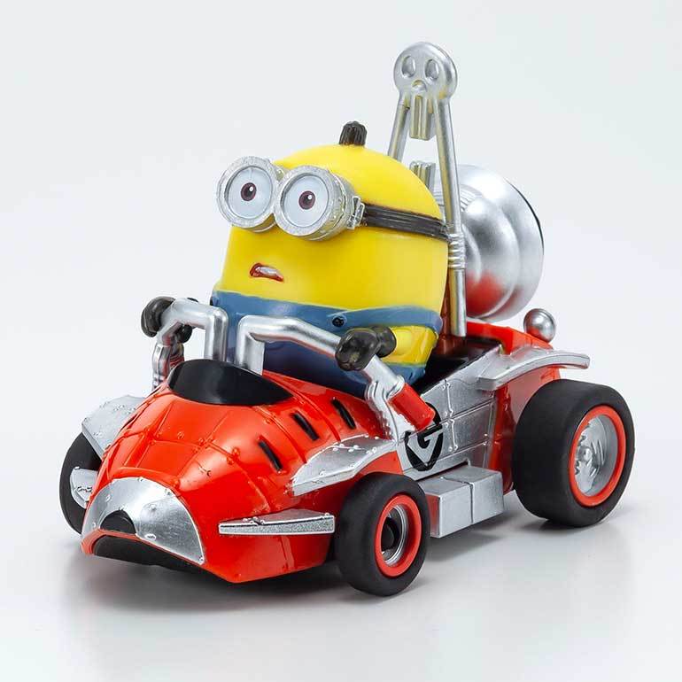 KYOSHO EGG《小小兵2:格魯的崛起》三款小小兵迴力車同步登場!(ミニオンズ フィーバー PULL SPEED)