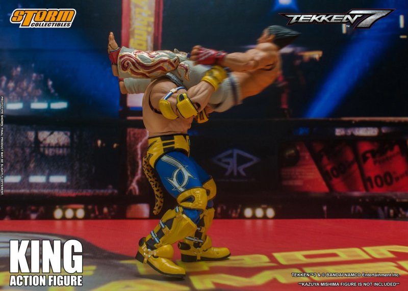 為師為父而戰！STORM COLLECTIBLES《鐵拳7》KING 1/12 可動人形| 玩具