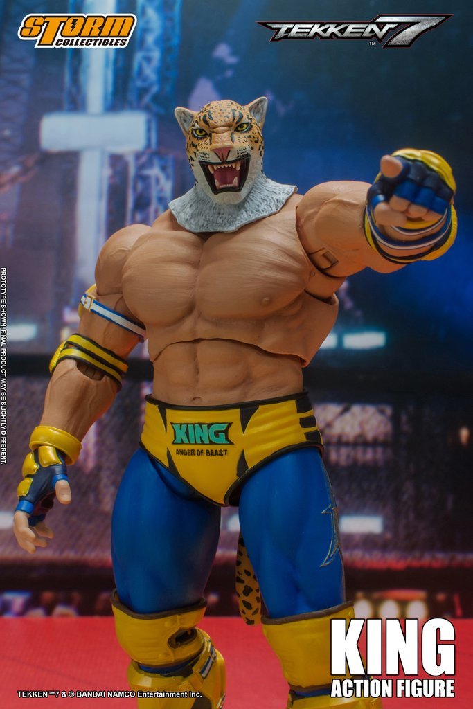 為師為父而戰！STORM COLLECTIBLES《鐵拳7》KING 1/12 可動人形| 玩具