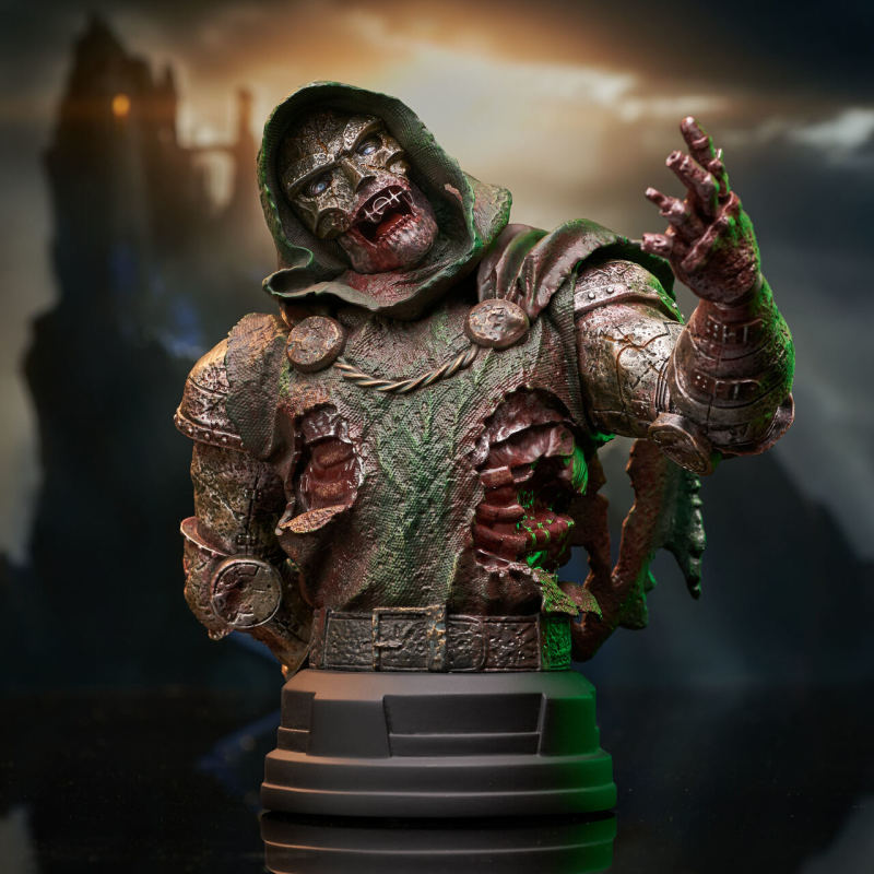 Gentle Giant MARVEL【殭屍末日博士】Doctor Doom (Zombie) 1/6 比例半身胸像 再現喪屍毫無思考力的空洞眼神！【2021 NYCC 限定】