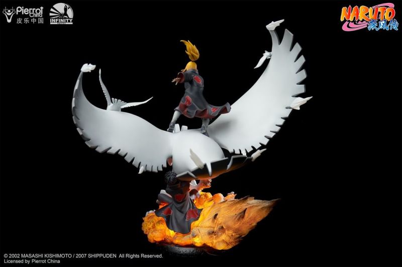 Infinity Studio《火影忍者疾風傳》地達羅 1/6比例 全身場景雕像作品 躍動展現爆炸藝術！