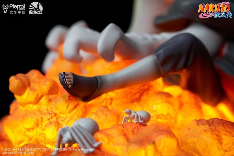 Infinity Studio《火影忍者疾風傳》地達羅 1/6比例 全身場景雕像作品 躍動展現爆炸藝術！