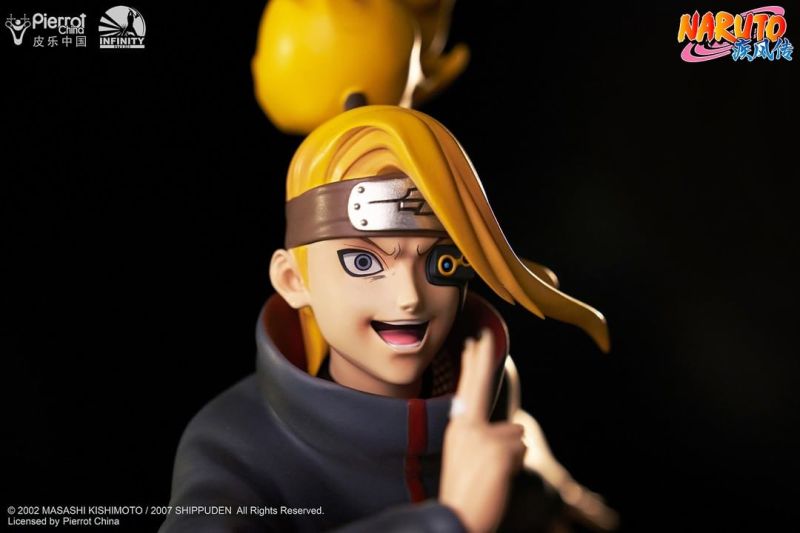 Infinity Studio《火影忍者疾風傳》地達羅 1/6比例 全身場景雕像作品 躍動展現爆炸藝術！