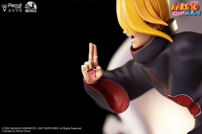 Infinity Studio《火影忍者疾風傳》地達羅 1/6比例 全身場景雕像作品 躍動展現爆炸藝術！