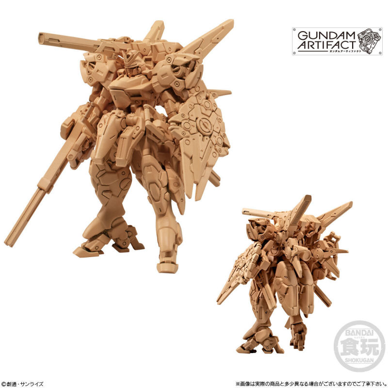 GK風食玩『GUNDAM ARTIFACT』第 2 彈 12 月發售 超精密造型凝聚 6 公分尺寸!