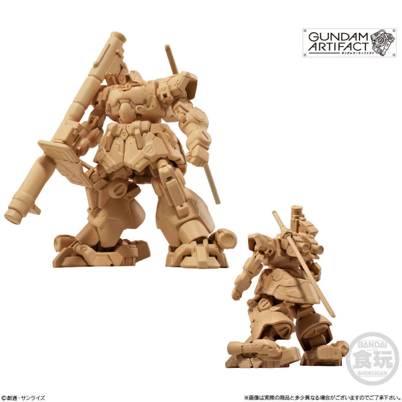 GK風食玩『GUNDAM ARTIFACT』第 2 彈 12 月發售 超精密造型凝聚 6 公分尺寸!