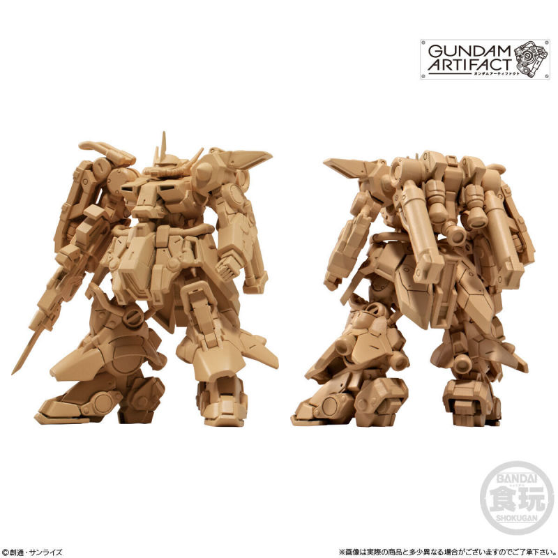 GK風食玩『GUNDAM ARTIFACT』第 2 彈 12 月發售 超精密造型凝聚 6 公分尺寸!