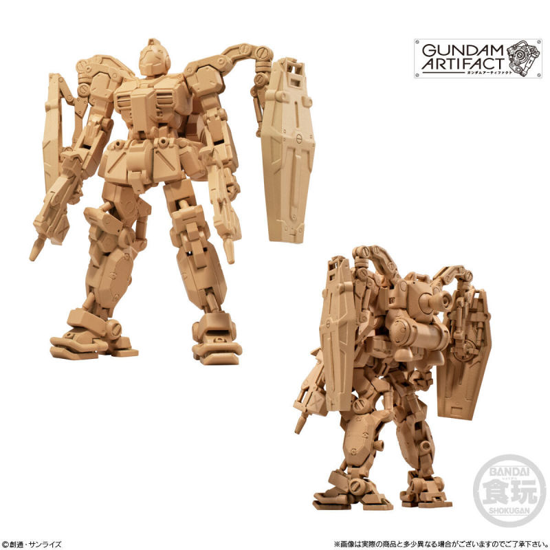 GK風食玩『GUNDAM ARTIFACT』第 2 彈 12 月發售 超精密造型凝聚 6 公分尺寸!
