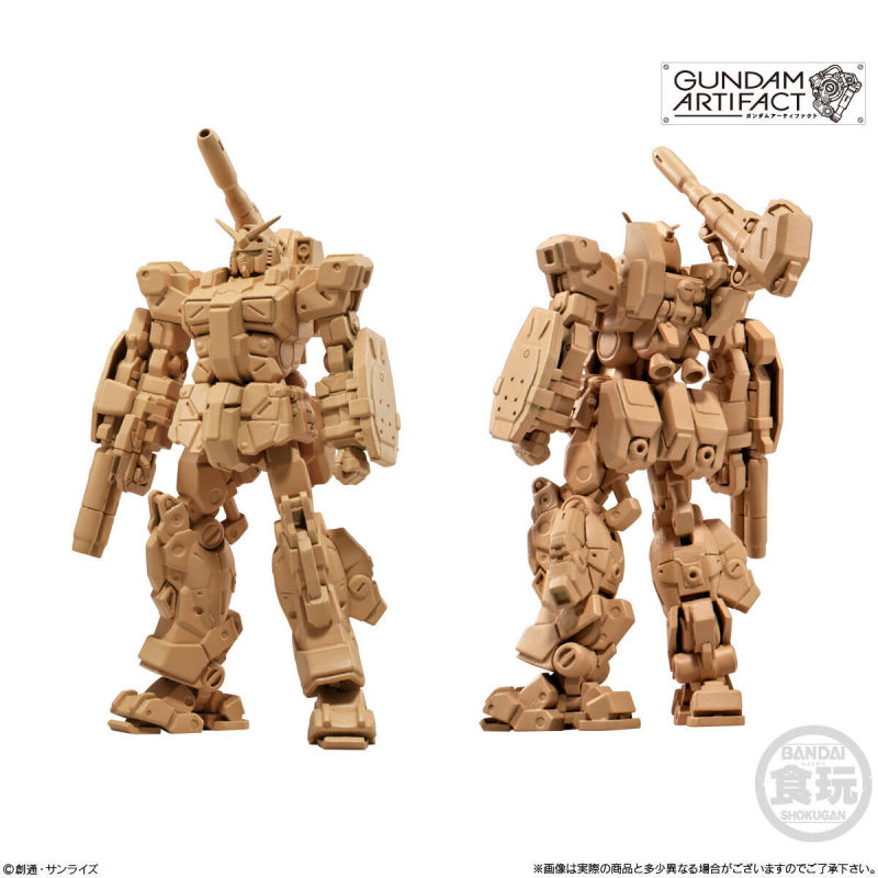 GK風食玩『GUNDAM ARTIFACT』第 2 彈 12 月發售 超精密造型凝聚 6 公分尺寸!