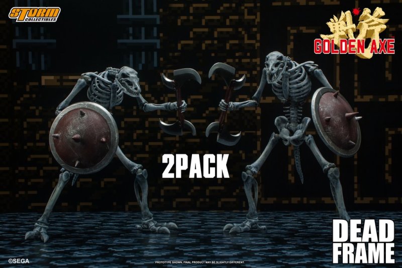 由地獄復活的亡骨戰士!STORM COLLECTIBLES《戰斧》死亡骨骸 DEAD FRAME