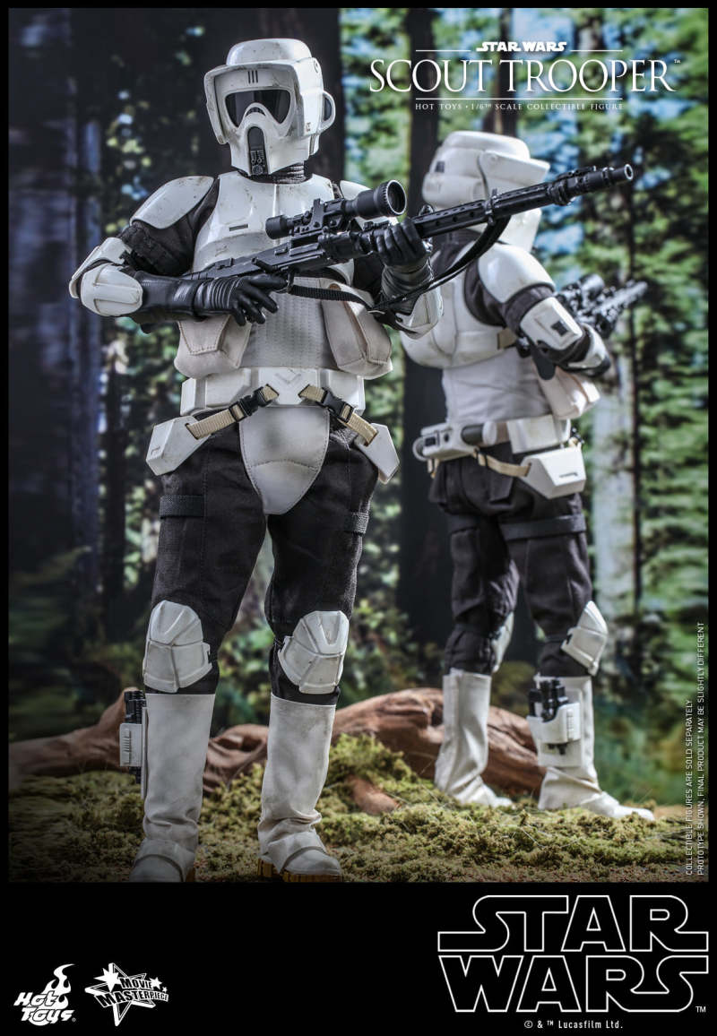 Hot Toys - MMS611 -《星際大戰六部曲：絕地大反攻》帝國偵察兵（Scout Trooper）1/6 比例收藏級人偶