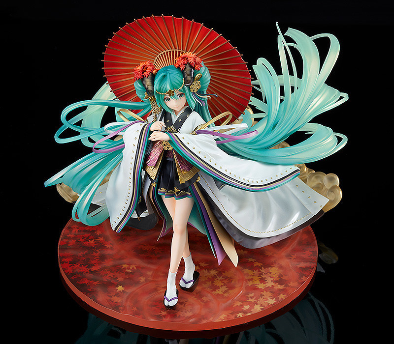 融合日本傳統文化絕美造型『初音未來Land of the Eternal 1/7比例模型 