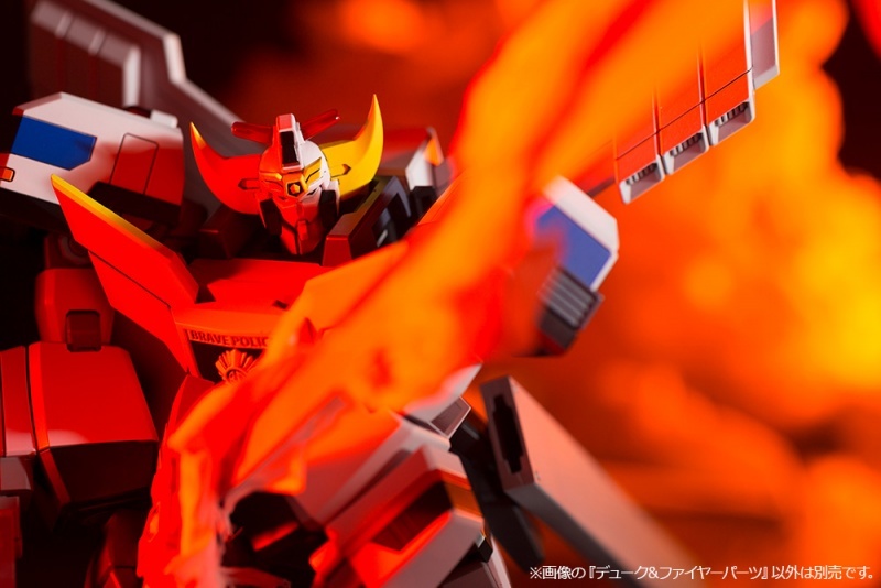 可再現火焰傑德卡！壽屋『勇者警察 騎士刑警迪克＆火焰強化配件』明年 01 月發售！