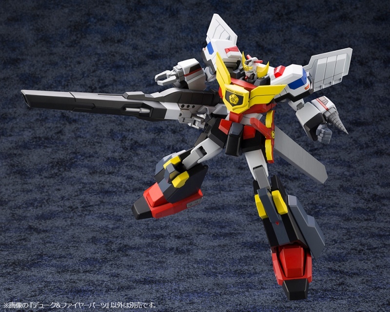 可再現火焰傑德卡！壽屋『勇者警察 騎士刑警迪克＆火焰強化配件』明年 01 月發售！