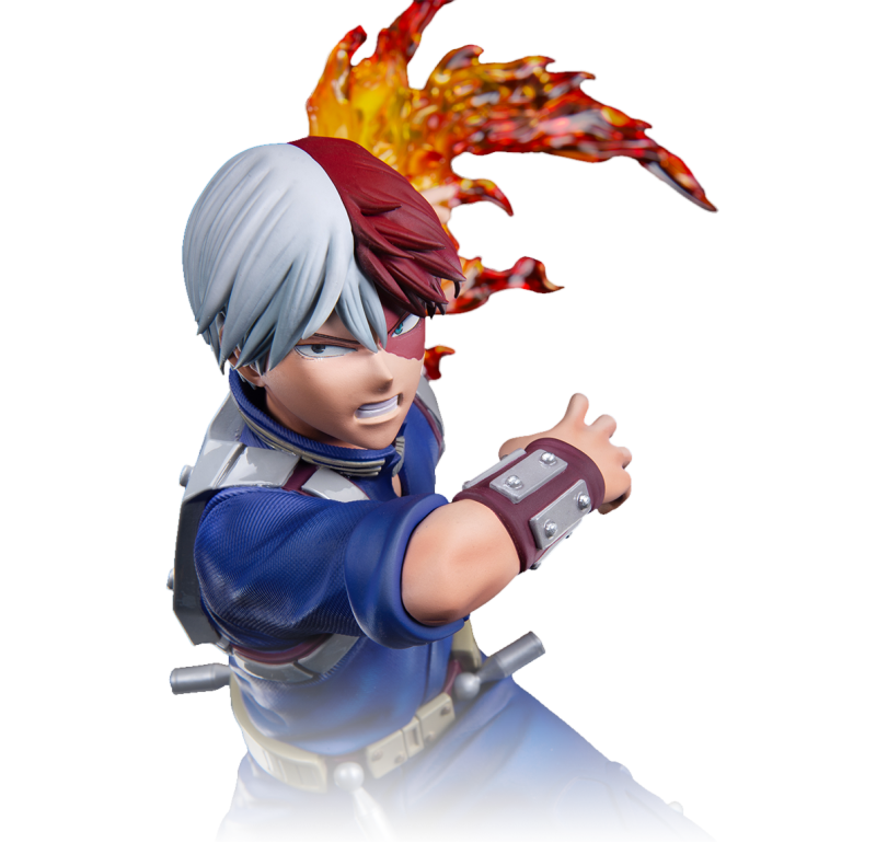 Tsume-Art IKIGAI 系列《我的英雄學院》轟焦凍 1/6比例全身雕像 冰火交融的大魄力！