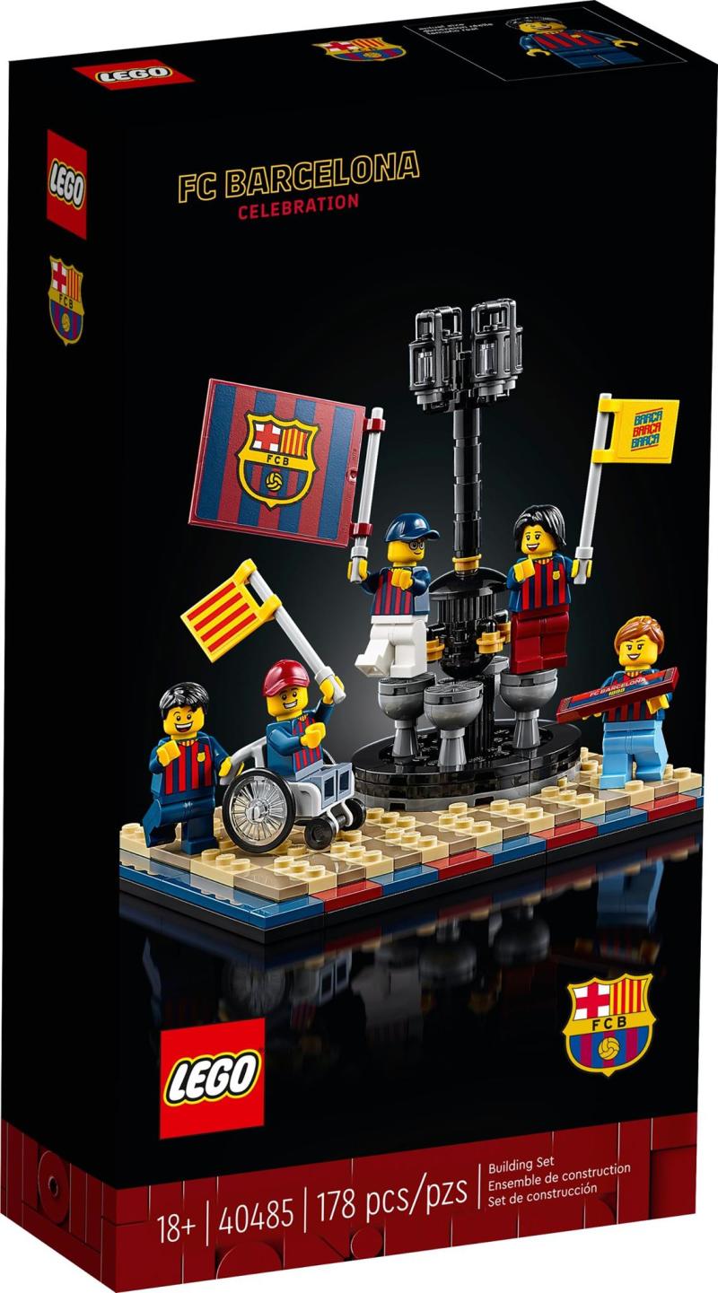 LEGO 40485【巴塞隆那慶典】FC Barcelona Celebration 跟著樂高巴薩主場一起帶回家的超讚滿額禮！