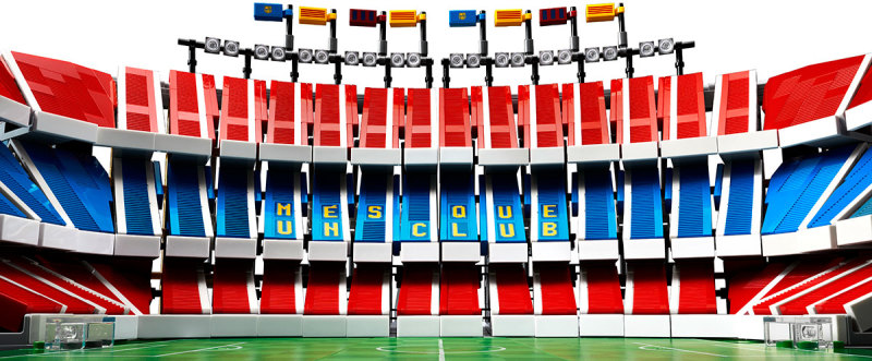 LEGO 10284 創意系列 巴薩主場【諾坎普球場】Camp Nou – FC Barcelona