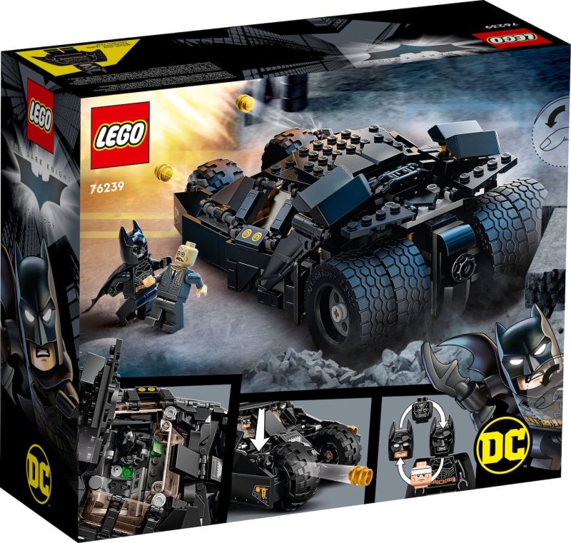 Lego 黑暗騎士三部曲 蝙蝠車 稻草人的最後決戰 Batmobile Tumbler Scarecrow Showdown 玩具人toy People News