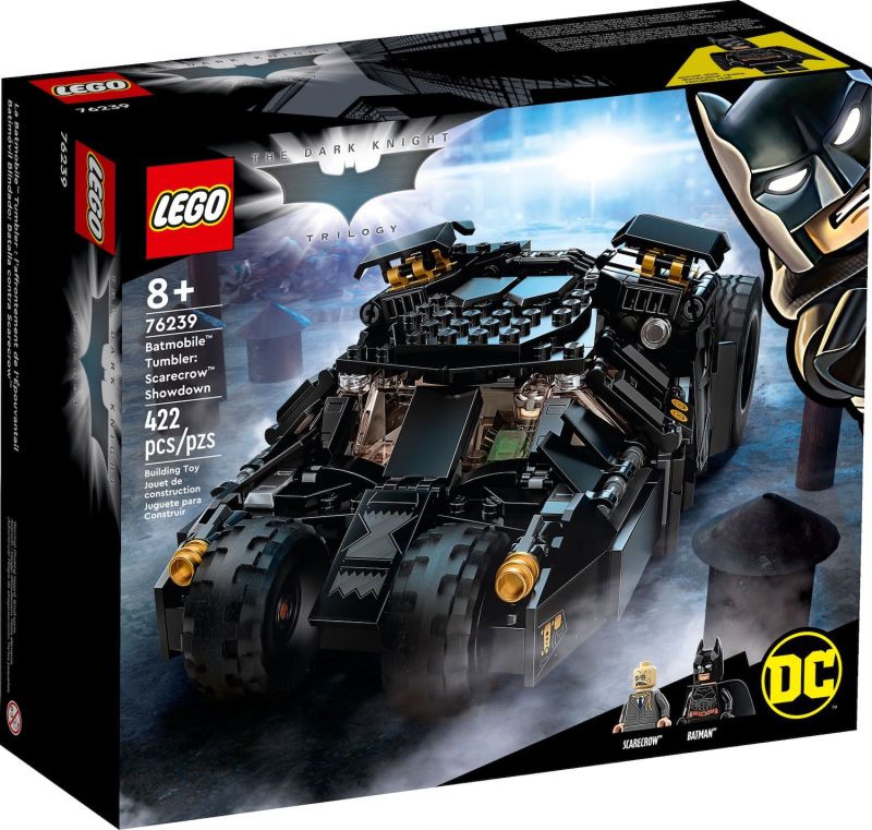 LEGO 76239《黑暗騎士三部曲》蝙蝠車：稻草人的最後決戰（Batmobile Tumbler: Scarecrow Showdown）