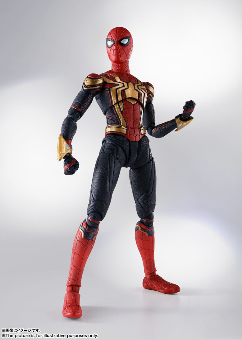 S.H.Figuarts《蜘蛛人：無家日》蜘蛛人 Integrated Suit（スパイダーマン インテグレーテッドスーツ）可動人偶 情報公開！