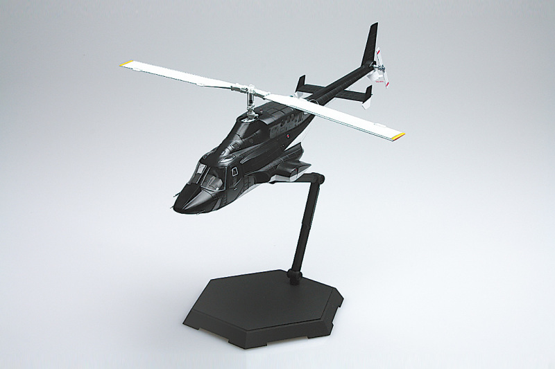 【再販】傳說中的直升機！青島文化教材社《飛狼》AIRWOLF 1/48 組裝模型