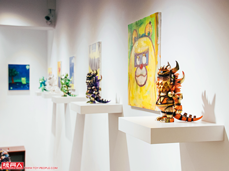 T9G 個展【UNSETTLE】at The little hut 現場報導 硬派帥氣的「鐵甲Rangeas」超大量出沒！