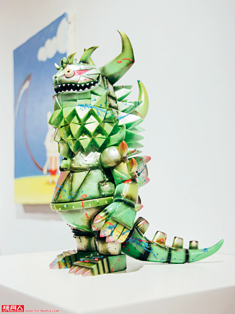 T9G 個展【UNSETTLE】at The little hut 現場報導 硬派帥氣的「鐵甲Rangeas」超大量出沒！