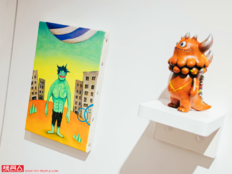 T9G 個展【UNSETTLE】at The little hut 現場報導 硬派帥氣的「鐵甲Rangeas」超大量出沒！