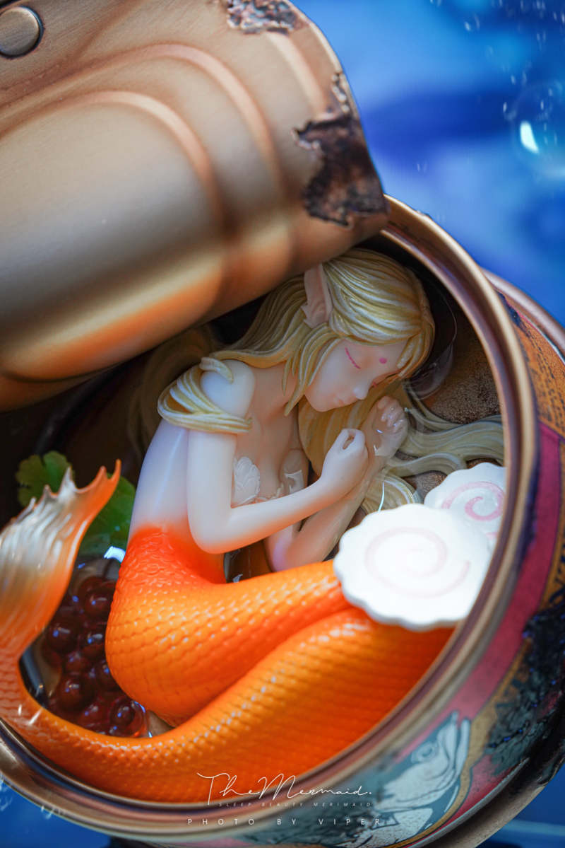 The sleep Beauty Merimaid- Coral 美人魚